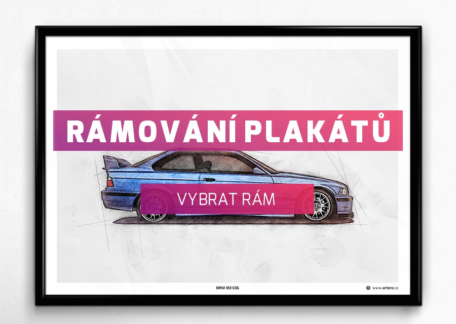 Rámování plakátů