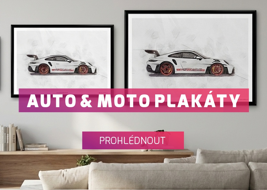 Auto a moto plakáty ARTERO
