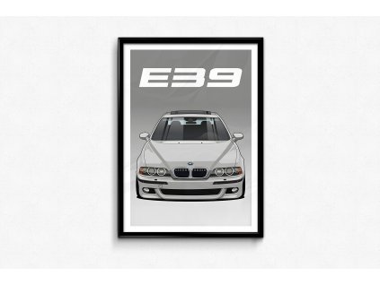 BMW M5 E39 - Plakát, obraz na zeď