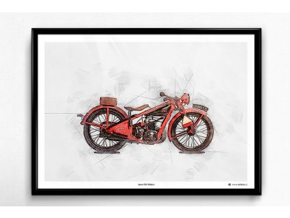 Jawa 175 náhled plakát 01
