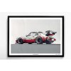 Porsche 911 (930) Turbo Race RWB - plakát, obraz na zeď
