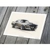 Ford Mustang Shelby GT500 (1967) - plakát, obraz na zeď