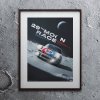 Porsche 911 Carrera RSR - 29th Moon Race - 2078 - plakát, obraz na zeď