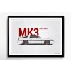 Toyota Supra MK3 "BL" - plakát, obraz na zeď