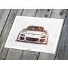 Mazda RX-7 Spirit R - plakát, obraz na zeď