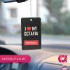 Vůně do auta - Závěsná vůně do auta - Octavia