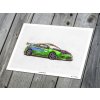 Mitsubishi Eclipse (rychle a zběsile) - plakát, obraz na zeď