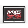 Mazda MX-5 (NA) - plakát, obraz na zeď