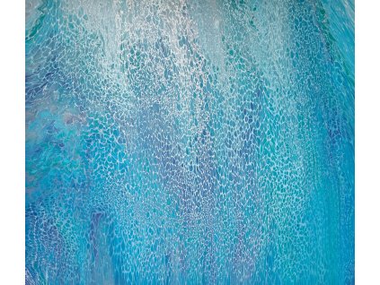 Maldives sea bubbles 70x80 cm