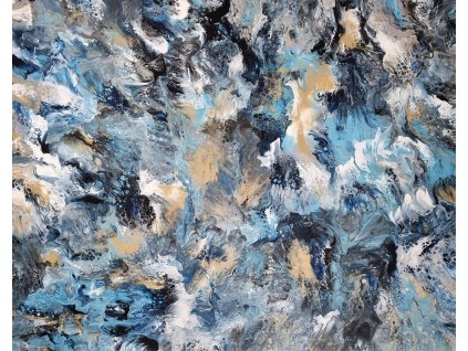 Ocean after storm 80x100 cm