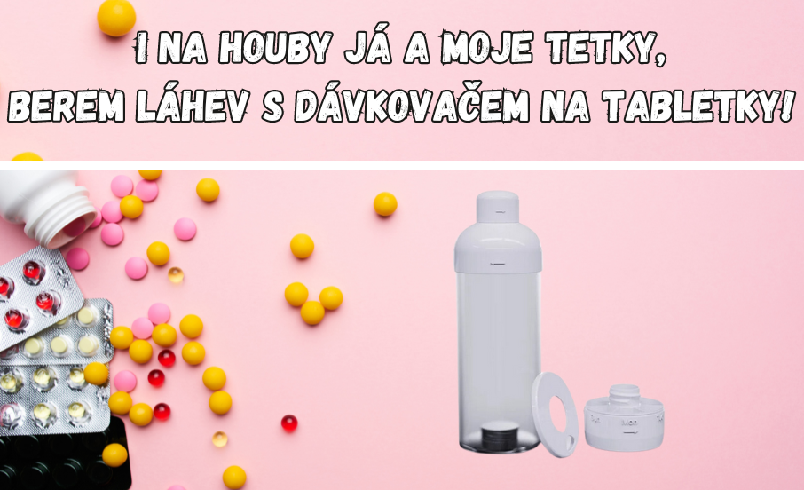 Láhev na tabletky