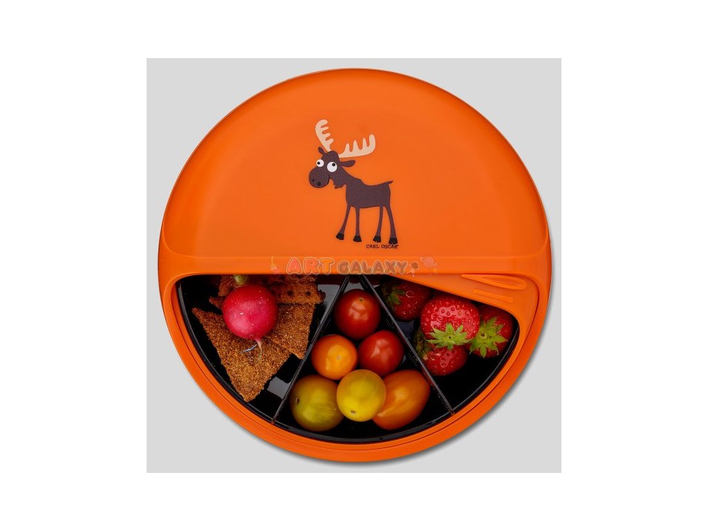 8582 carl oscar bentodisc svacinovy disk velky oranzova