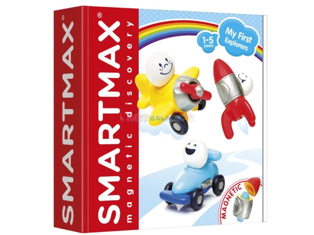 Magnetická stavebnice - Smartmax - Moji první dobrodruzi