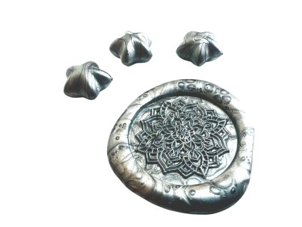 pečetění vosk metalický
