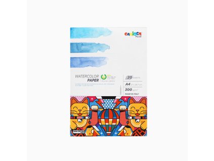 carioca plus watercolor paper a4 20 sheets