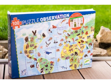 5759 vzdelavaci vyhledavaci puzzle djeco zvirata sveta 100 dilu
