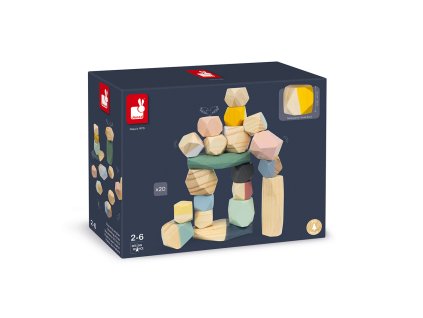 6227 janod balancni kameny sweet cocoon kameny 20ks