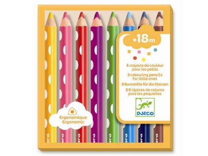 6248 pastelky pro nejmensi djeco 8 ks