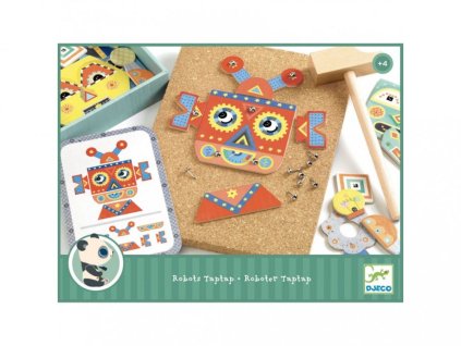 7244 motoricka hra djeco zatloukani hrebiku roboti