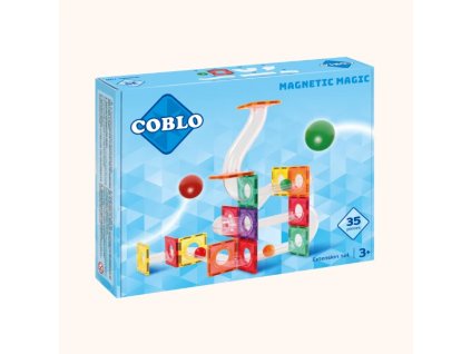 9908 coblo magneticka stavebnice kulickova draha 35 dilu classic