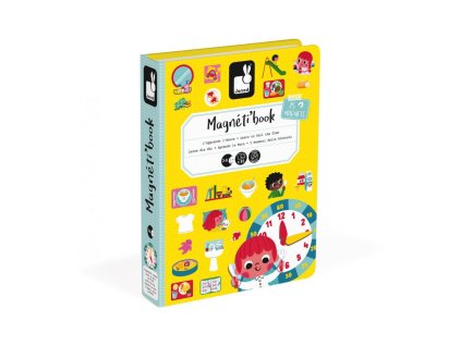 1354 3 magneticka kniha plna magnetu janod hodiny