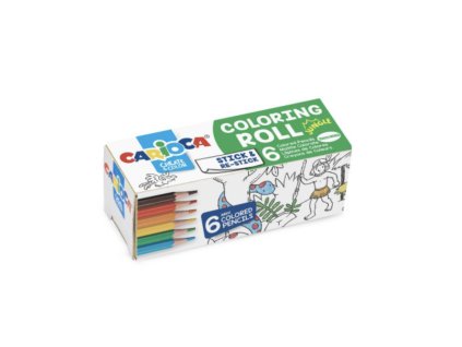 Omalovánky v roli džungle s pastelkami