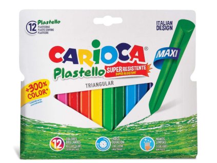 Carioca Maxi Plastello 12ks