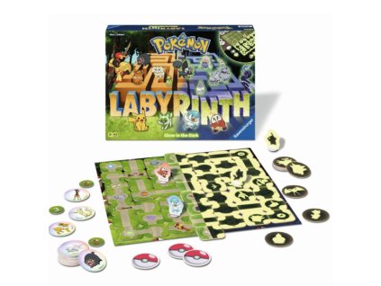 Ravensburger - Labyrinth Pokémon Noční edice