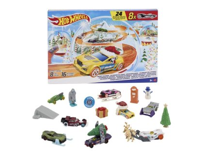 Mattel - Hot wheels Adventní kalendář 2024