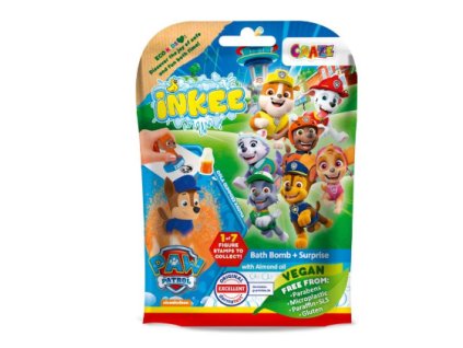 INKEE - Šumivá bomba do vany s překvapením - Paw Patrol