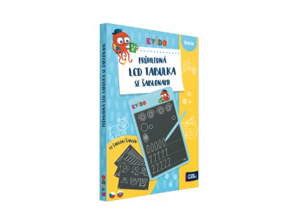 ALBI - Kvído - LCD kreslicí tabulka se šablonami