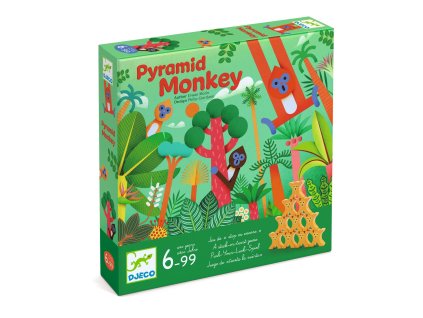 DJECO Hra Pyramid Monkey