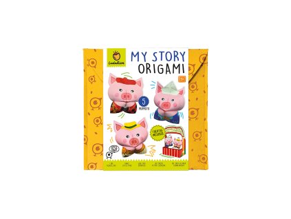 Ludattica - Můj příběh Origami - Tři malá prasátka