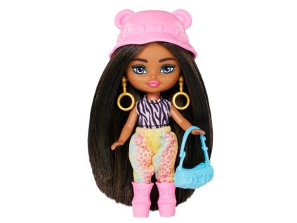 BARBIE® Extra Mini Minis - panenka v růžovém kloboučku