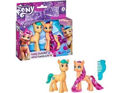 My Little Pony Movie set 2 poníků Sunny Starscout a Hitch