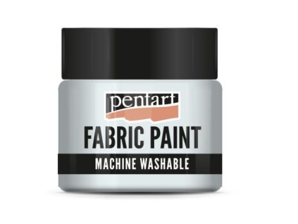Pentart - barva na textil svítící ve tmě světle modrá 30 ml