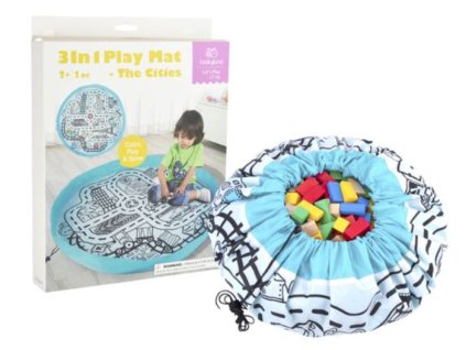 LT190 TookyLand - Hrací podložka 3v1 Města