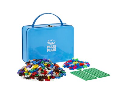 29953 plus plus stavebnice kovovy kufrik basic 600ks
