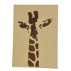 3768 creatissimo plastova sablona mala zirafa 20 x 20 cm