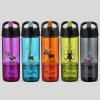 8447 1 carl oscar water bottle 2 in 1 lahev na vodu 2 v 1 oranzova