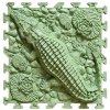 OrtoNature Masážní ortopedické podložky Krokodýl - tvrdé (Barva Zelená)