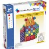 Magna-Tiles - Magnetická stavebnice Combo 62 dílů