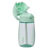 b.box - Láhev na pití s brčkem Junior 380 ml - spearmint