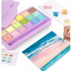 HIMI kvašové barvy - Jelly Cup Gouache Set - 18 Colours - Pastel Edition