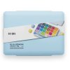 HIMI kvašové barvy - Jelly Cup Gouache Set - 24 Colours (Ice Blue Case Edition)