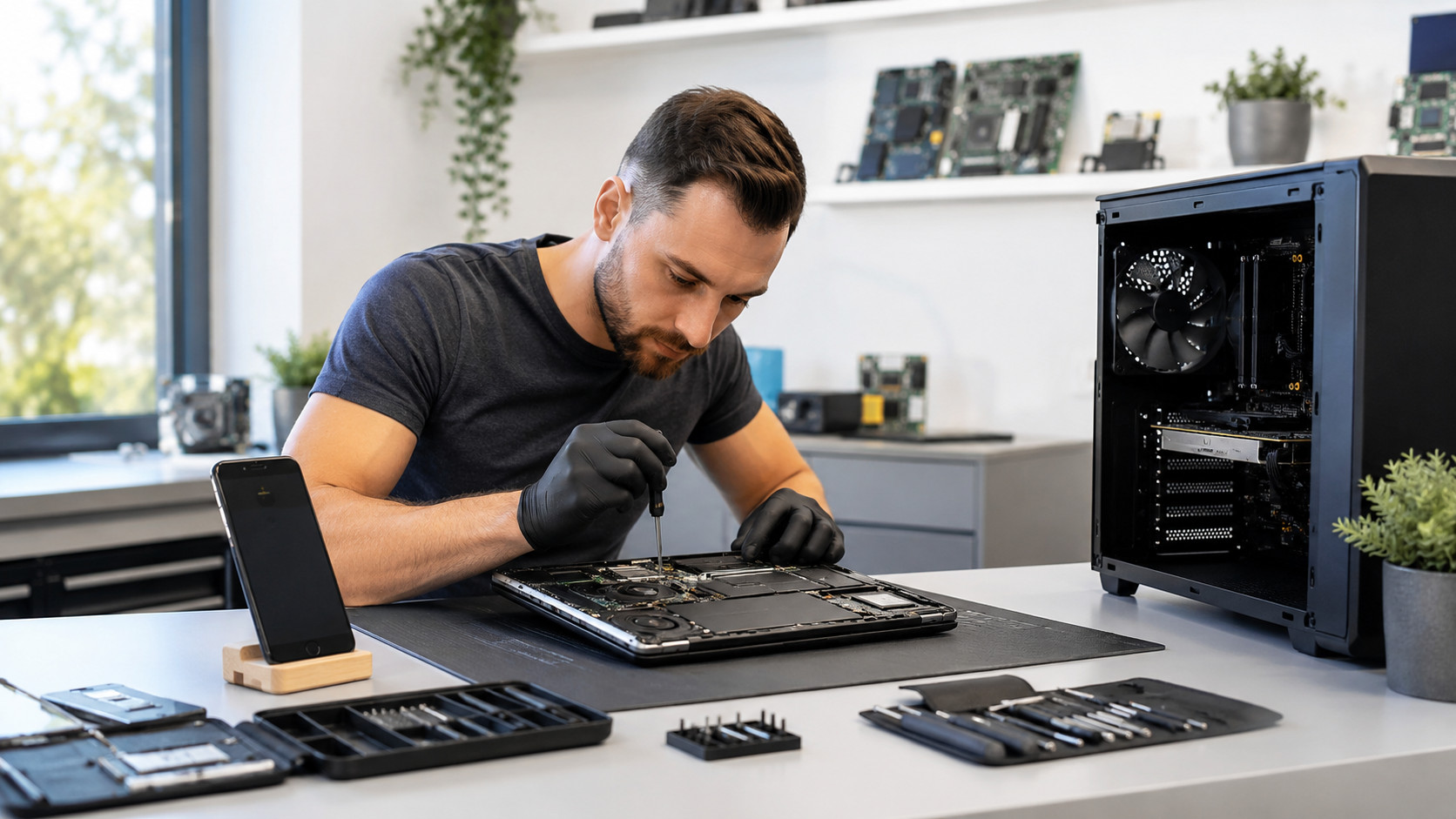 🔧 Oprava místo výměny: Proč se servis elektroniky vyplatí víc, než si myslíte?