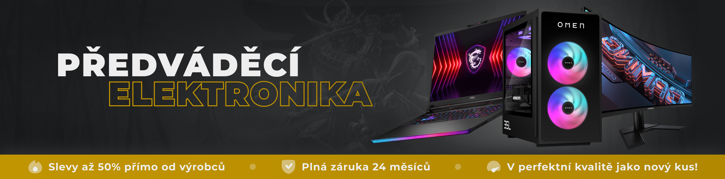 ARTHAS.CZ - WEB BANNER PŘEDVÁDĚCÍ ELEKTRONIKA (1330x330px)
