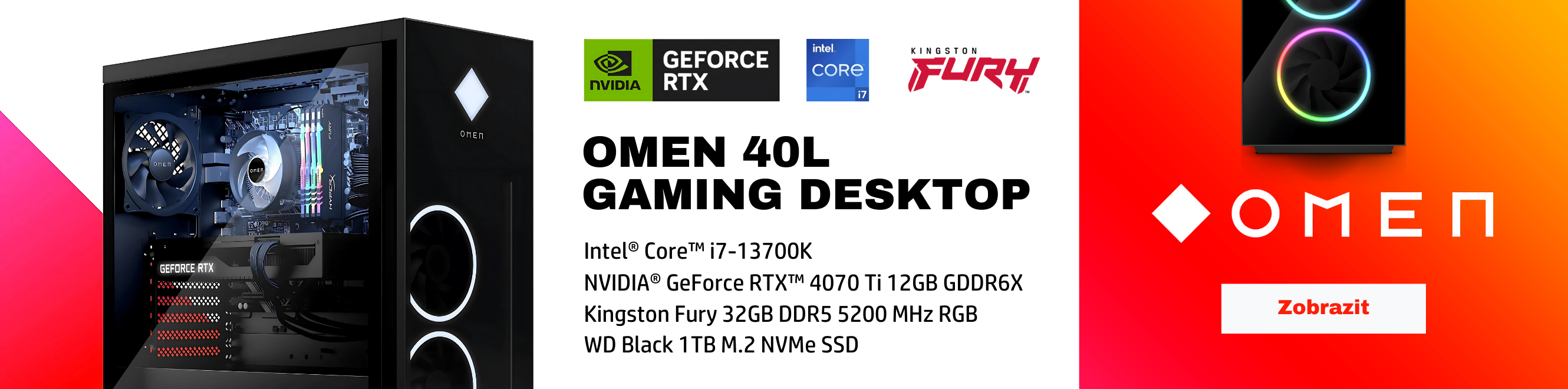 HP OMEN 40L GAMING DESKTOP (1330 x 330 px)