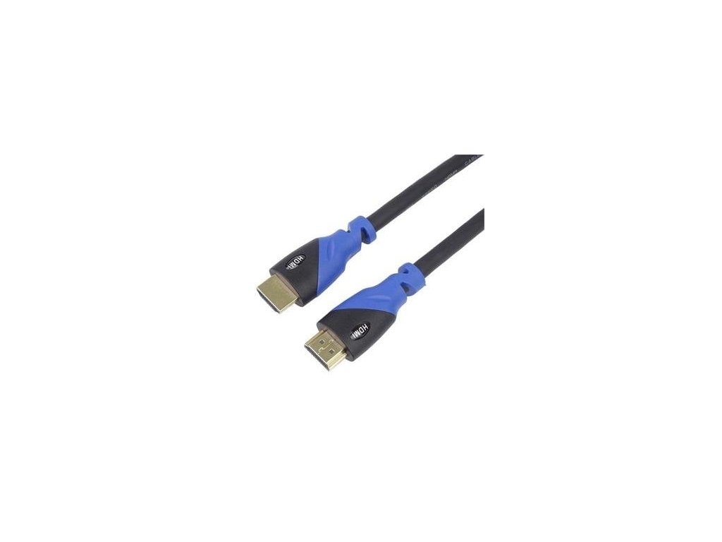 Ultra HDTV 4K@60Hz kabel HDMI 2.0b Color+zlacené konektory 1,5m