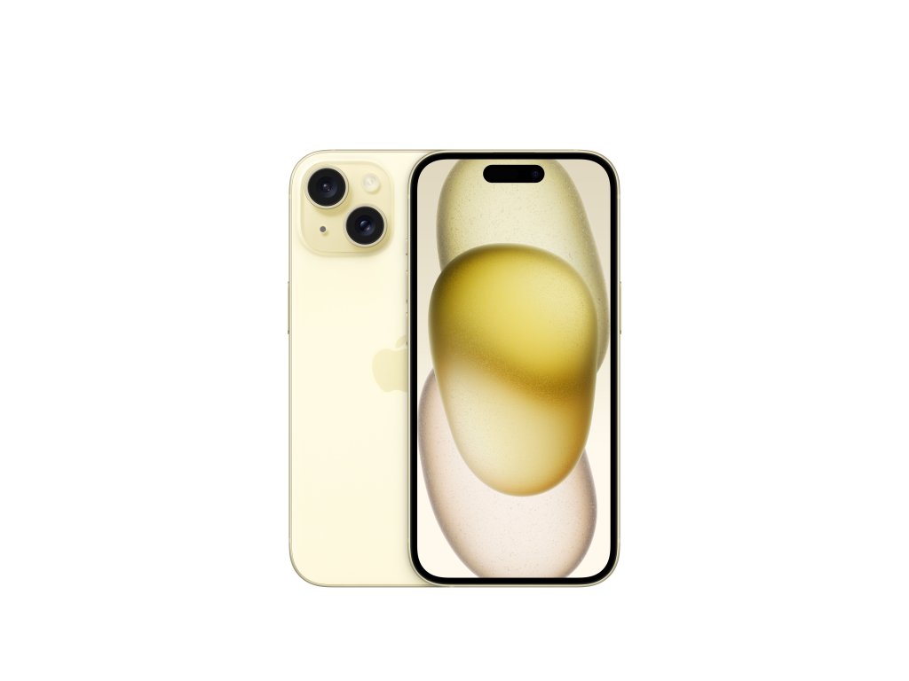 apple iphone 15 256gb yellow ien501562